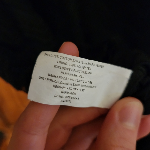 Banana Republic Dress Black Chevron with Sheer Arms Exposed Gold Zipper - Picture 3 of 4